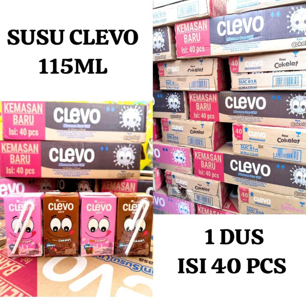 1 dus  SUSU CLEVO 115ML EXP. 2/3/2027 ( 1 DUS ISI 40 )