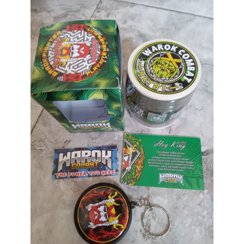 Gelasan WAROK Combat Matot ORIGINAL 100%