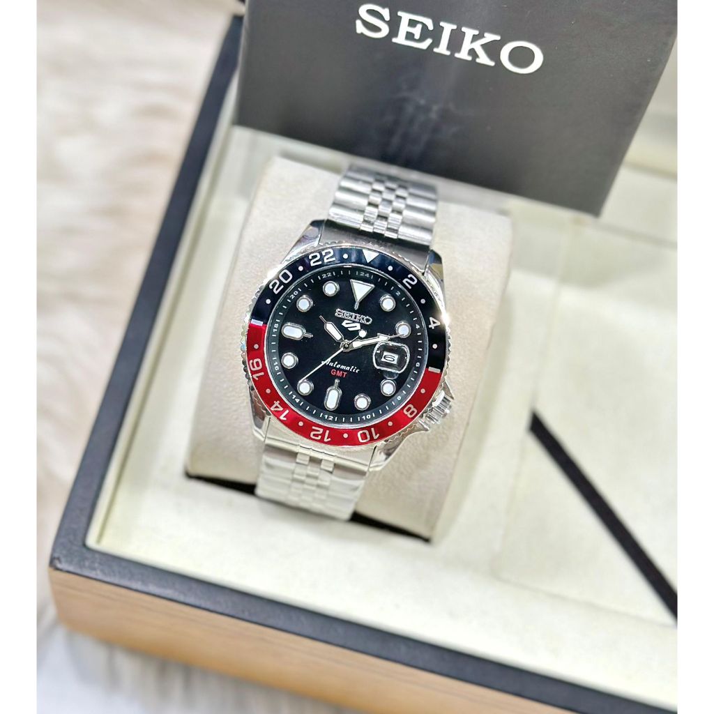 Jam Tangan Pria Seiko Rantai Besi