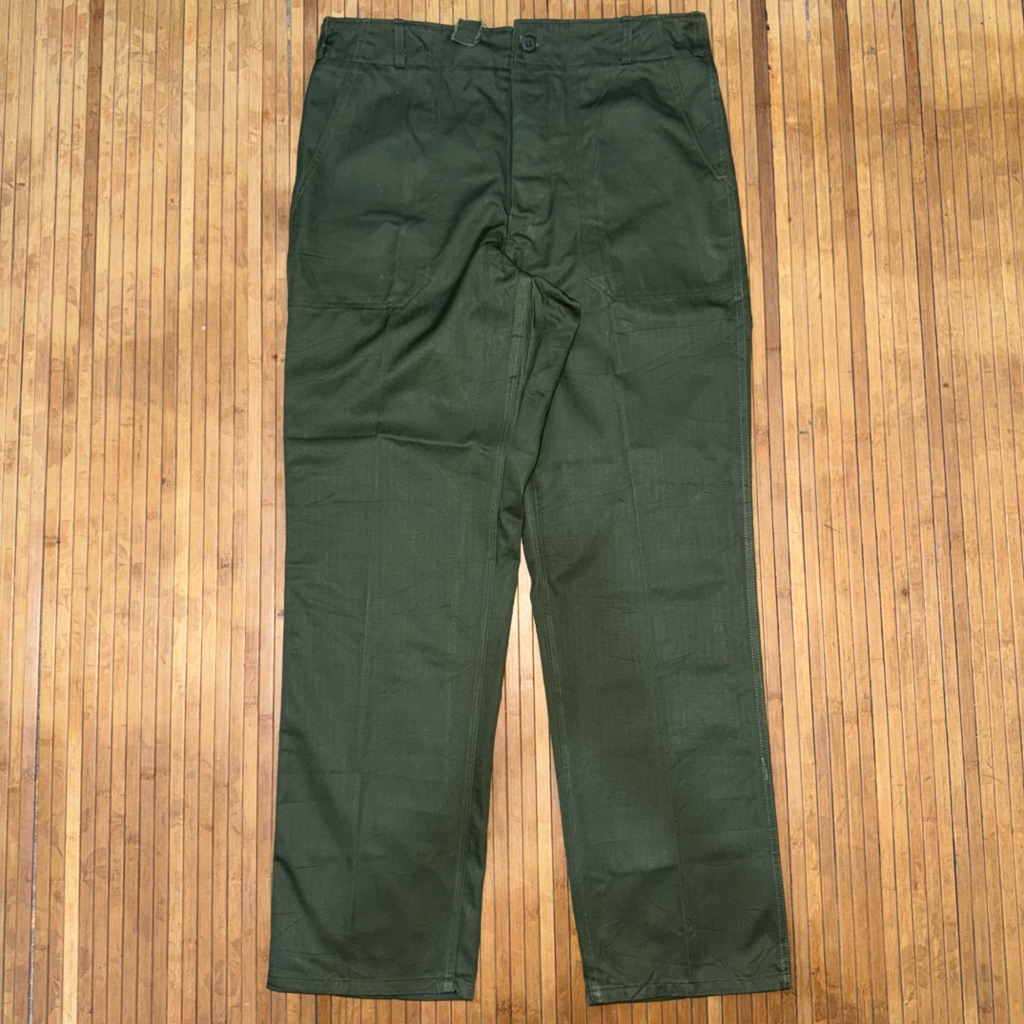 VINTAGE ARMY KOREA HBT OG 107 M65 TROUSERS PANTS alpha industries danton