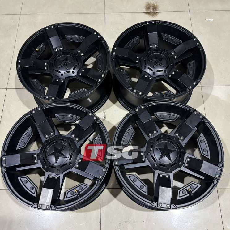Velg Mobil Bekas Ring 18 Lubang 5 RASTA HSR R18 X9 10X114-127