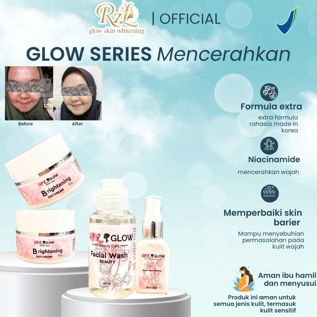 Rzl glow - Rzl skincare - basic skincare - cream glowing - glow series