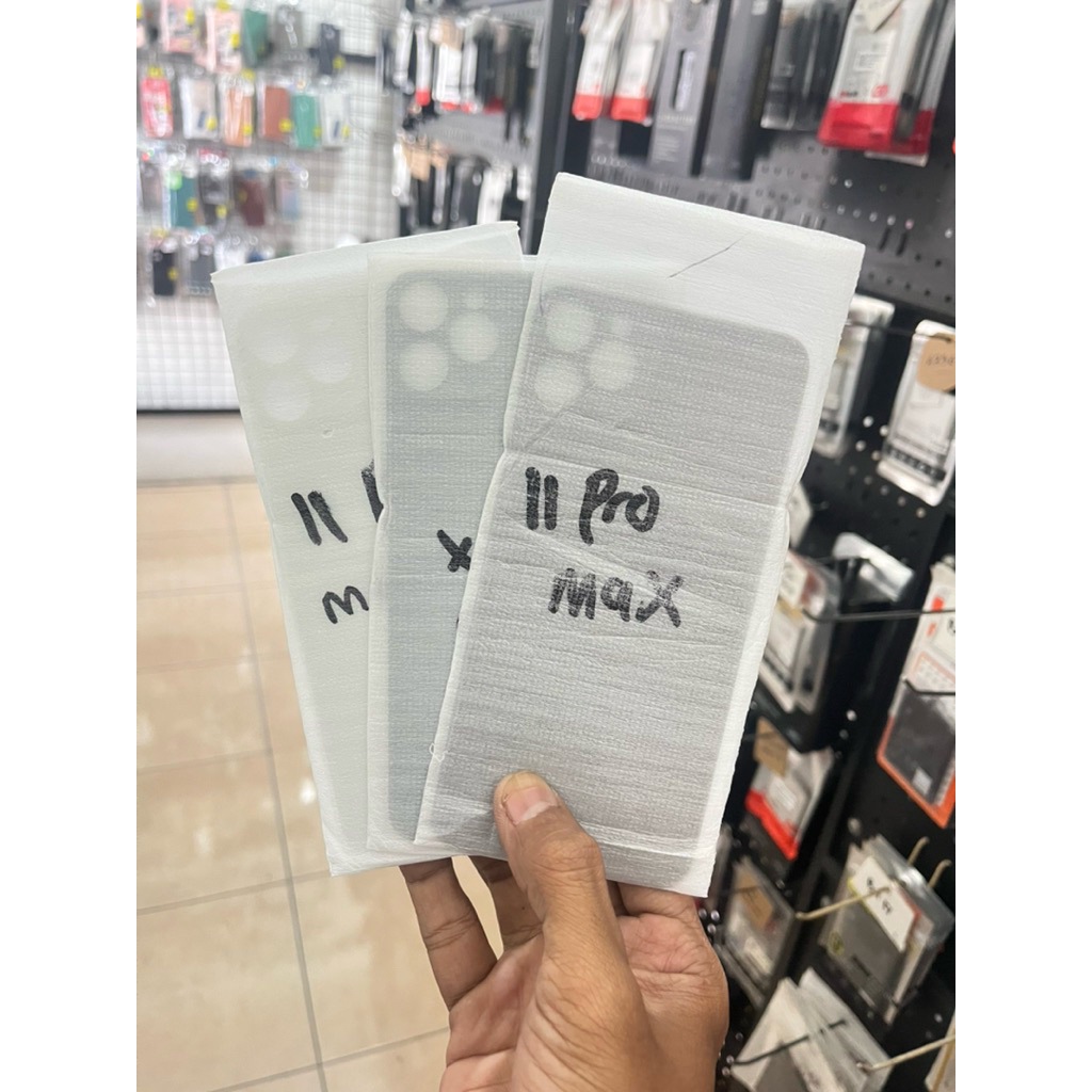 BACKGLASS / BACKDOOR IPHONE 11 PRO MAX ORIGINAL TUTUP BATRE TERMURAH
