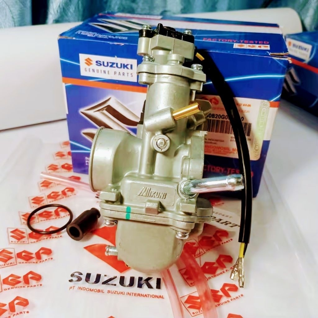 Karburator <b>Shogun</b> 125,<b>Shogun</b> SP,Smash Titan Carburator Assy Mikuni B20 SGP ORI <b>Orig