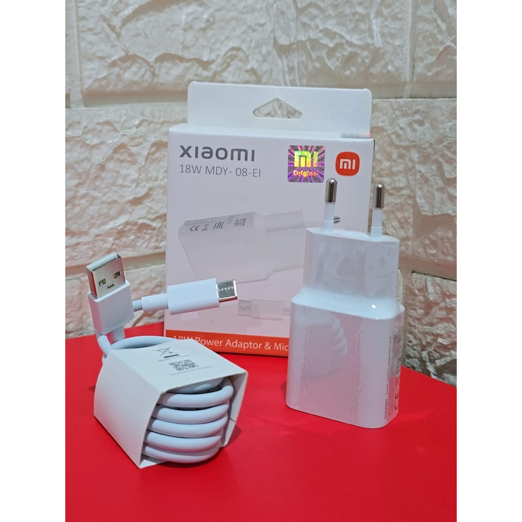 CHARGER XIAOMI 18W TIPE C FAST CHARGING