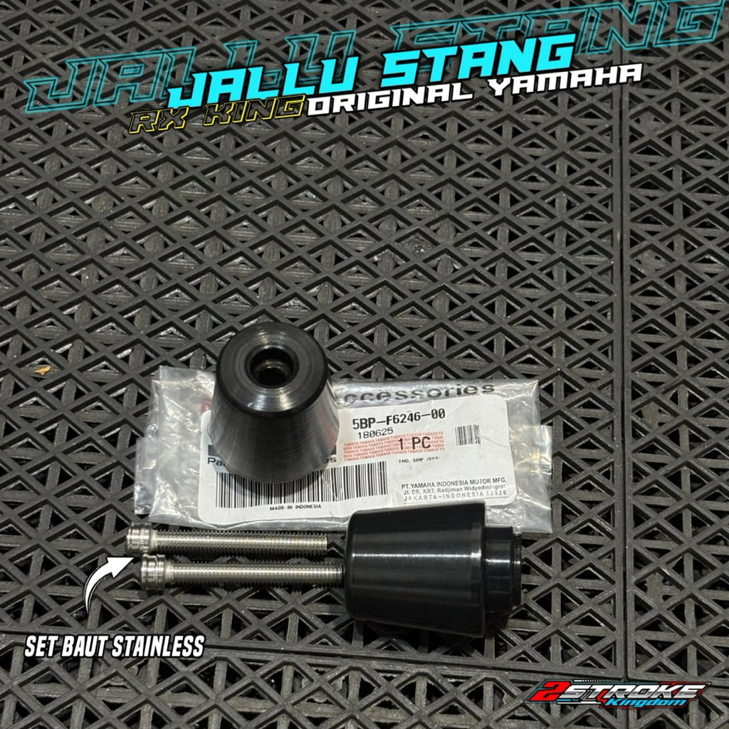 BANDUL/JALU STANG SET KIRI KANAN ORIGINAL YAMAHA RX KING SET BAUT STAINLESS