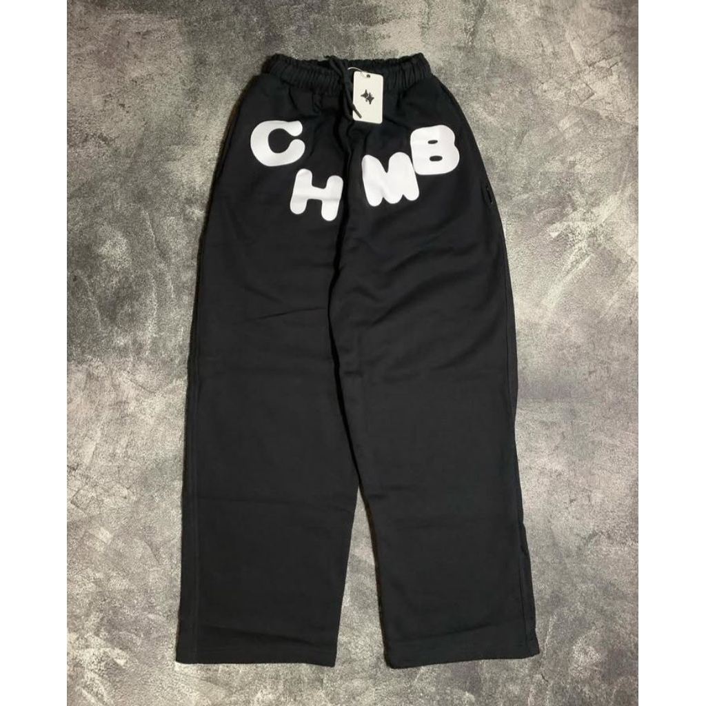 CELANA PANJANG CHMB SABLON PRIA DAN WANITA FLECEE COTTON COD