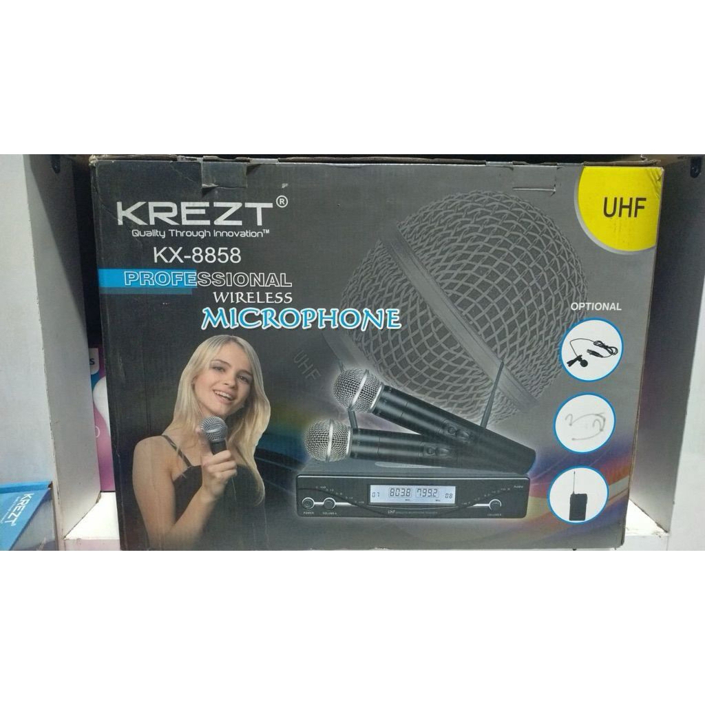 KREZT KX-8858 MICROPHONE WIRELESS KREZT