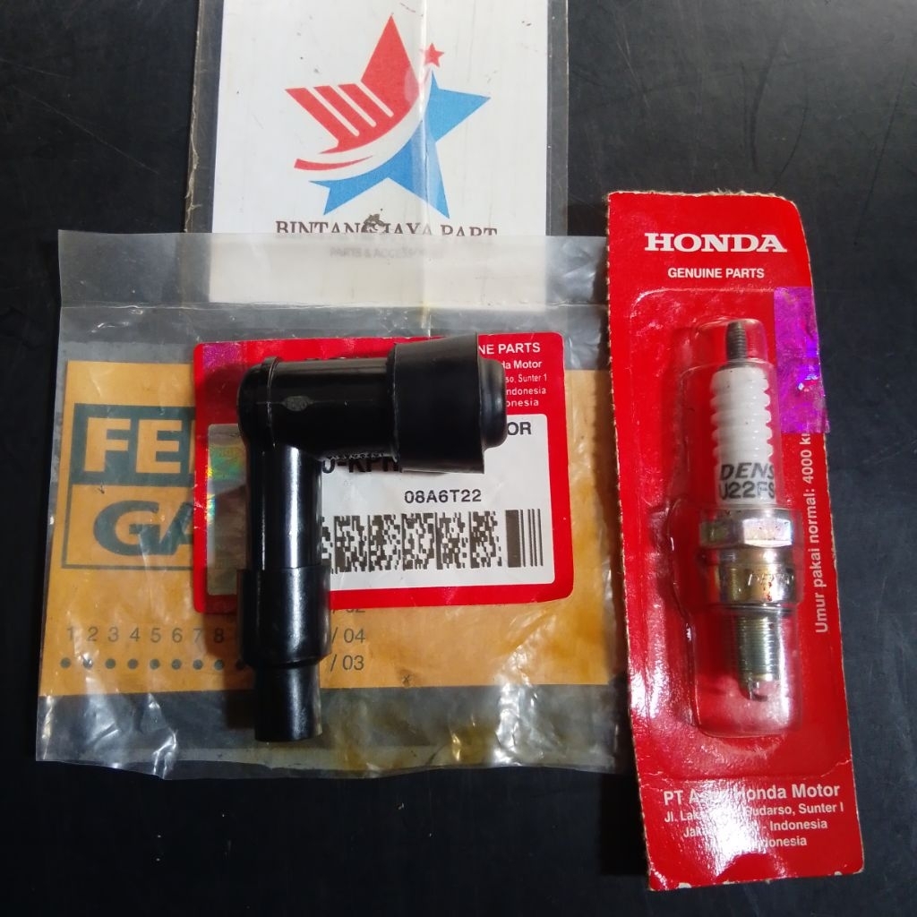 Busi +Cangklong Motor Grand (GN5) Supra x Lama,Supra fit lama,Legenda,Astrea,win,Revo lama,Supra fit
