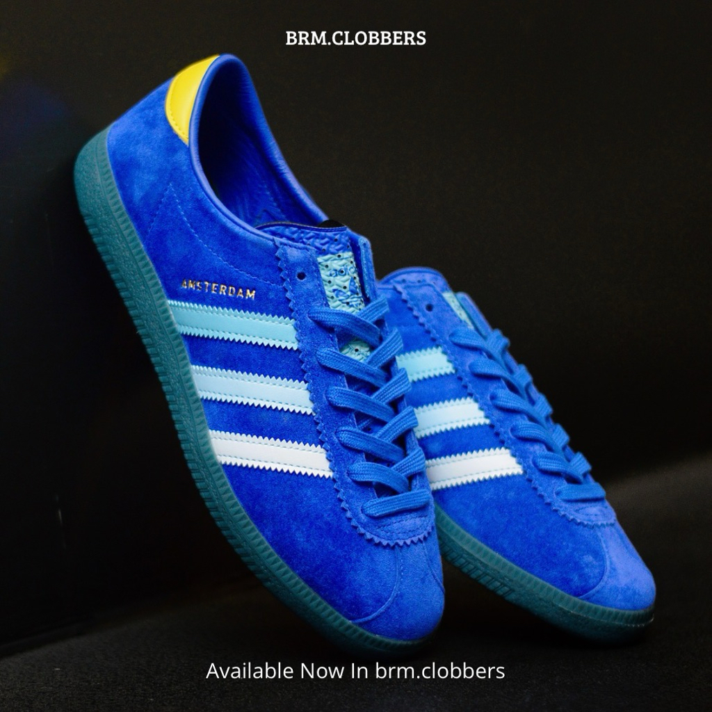 Adidas City Series Amsterdam Blue Yellow