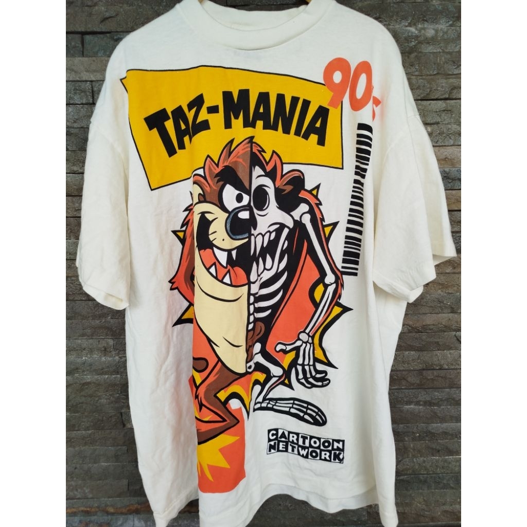 KAOS BOOTLEG BAND FADED BELEL GIANT TULTEX BROCKUM CARTOON NETWORK WILD OATS ONEITA VINTAGE TAZMANIA