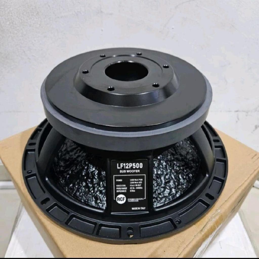 RCF LF12P500 12P500 12 P500 SPEAKER KOMPONEN 12 VC 4IN/BS 12P500 ( BISA COD )