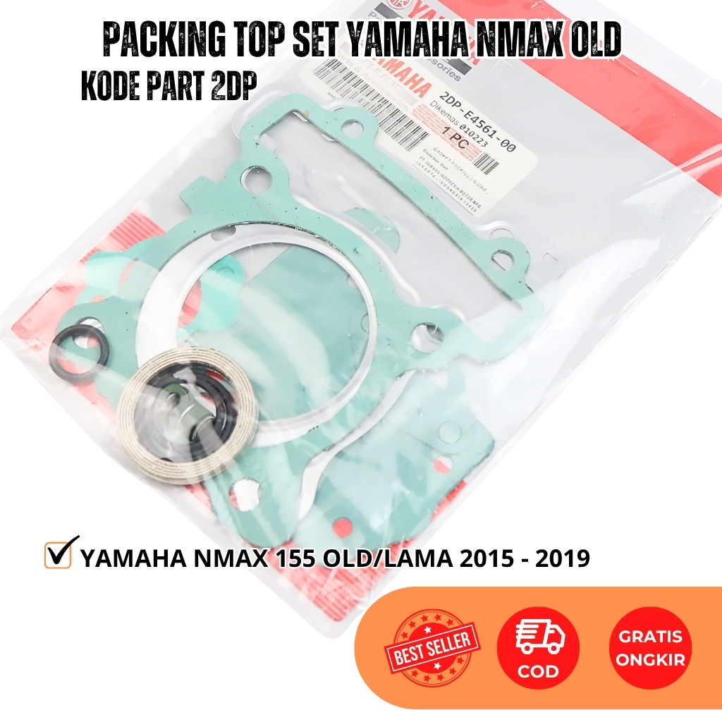 Paking Top Set Yamaha Nmax Old - NMAX 155 - Perpak Packing Set Blok Seher Nmax 2DP Original
