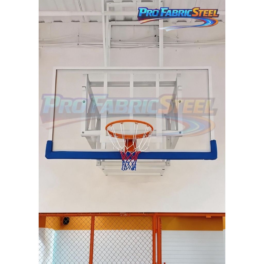 Ring Basket Dinding Adjustable FIBA – Ring Basket Tembok Kuat Fleksibel Untuk Sekolah & Lapangan