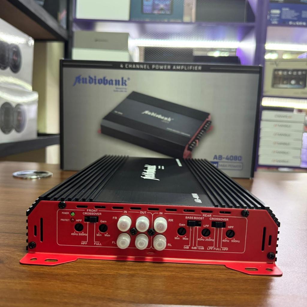 Power 4 Channel Audiobank / JEC Mobil Universal