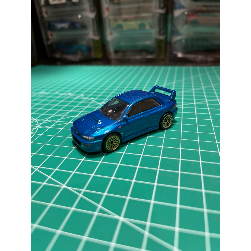 hot wheels subaru impreza 22B sti version modern classic premium biru loose