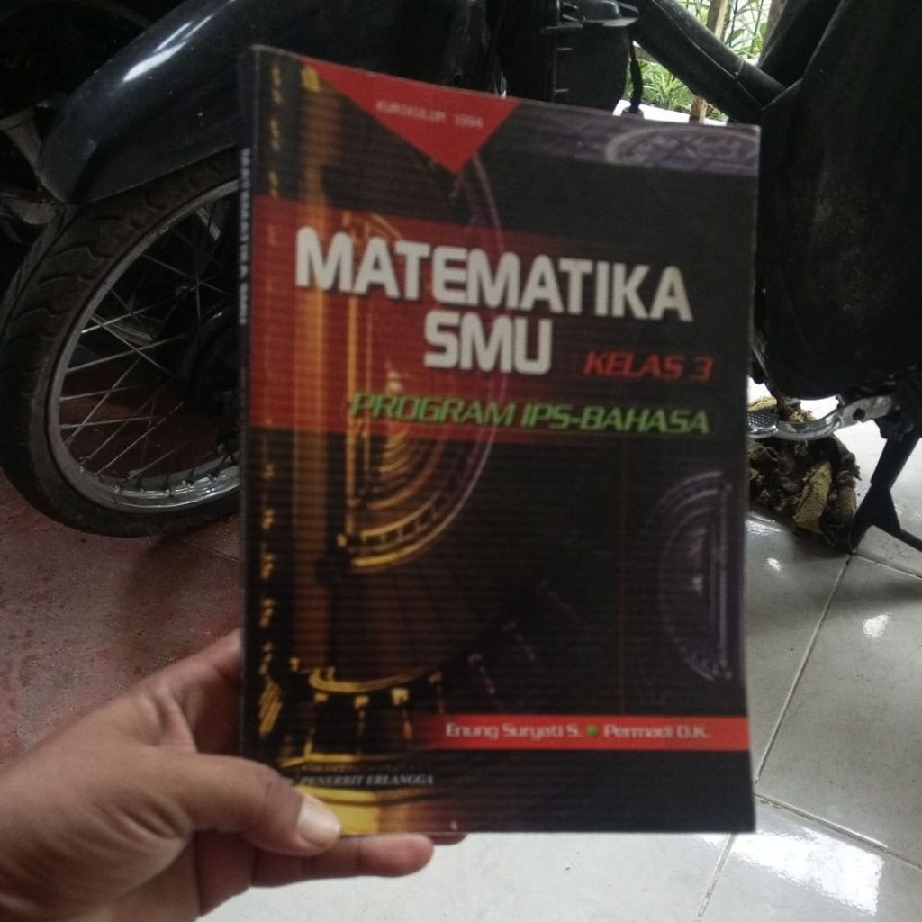 BUKU MATEMATIKA UNTUK SMA KELAS XII/12/3 KURIKULUM 1994 PENERBIT ERLANGGA