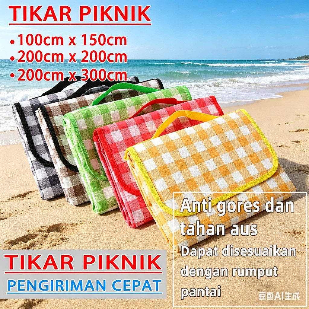 [grandmaster] tikar piknik waterproof tikar lipat piknik aesthetic tiker lipat piknik waterproof tik