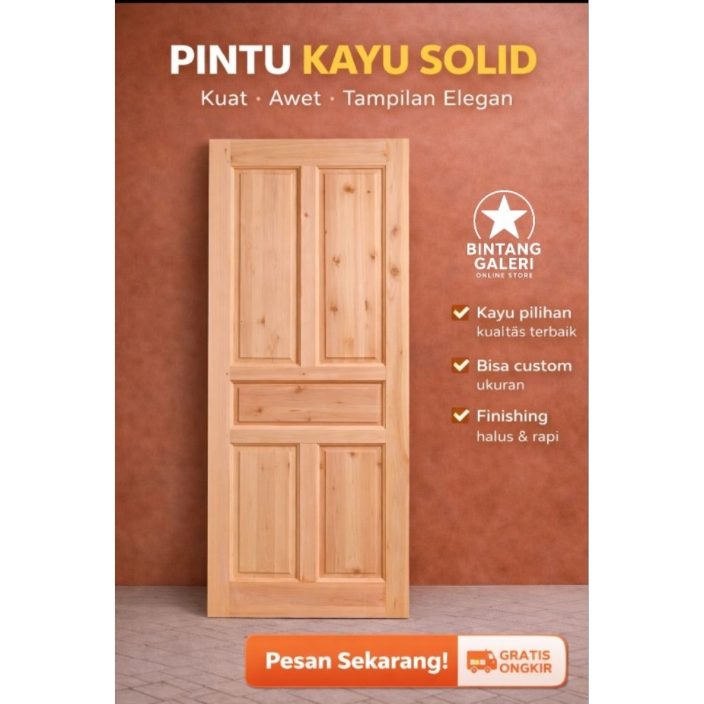 Pintu Kamar Kayu Pintu Utama Rumah Pintu Depan Rumah Murah