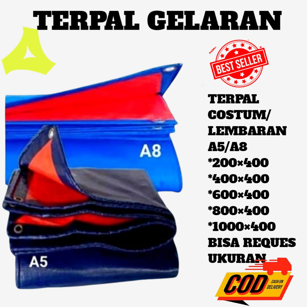 TERPAL LEMBARAN TENDA ATAP MOBIL JEMURAN PADI AMPARAN ACARA