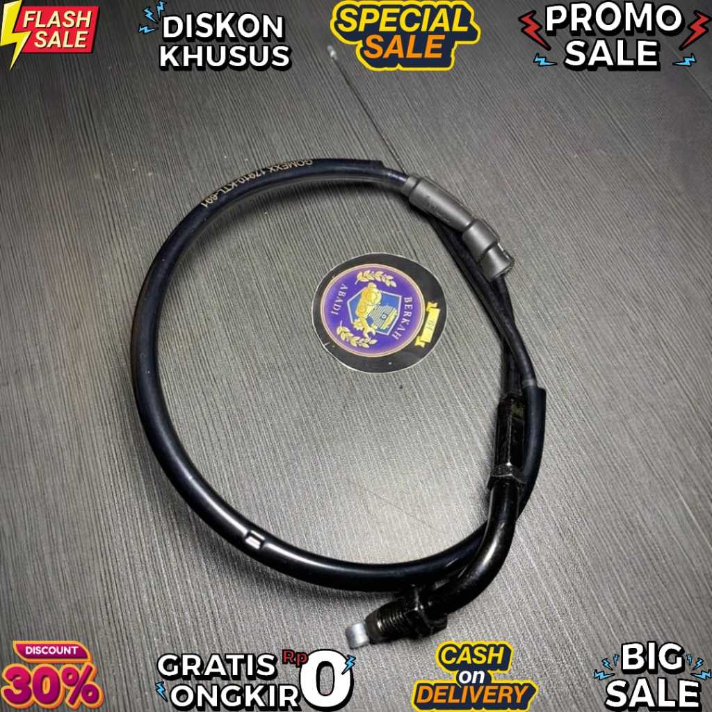 Kabel Gas Supra Fit New | Kabel Throttle Honda Supra Fit | Kabel Gas Set Lengkap Siap Pasang