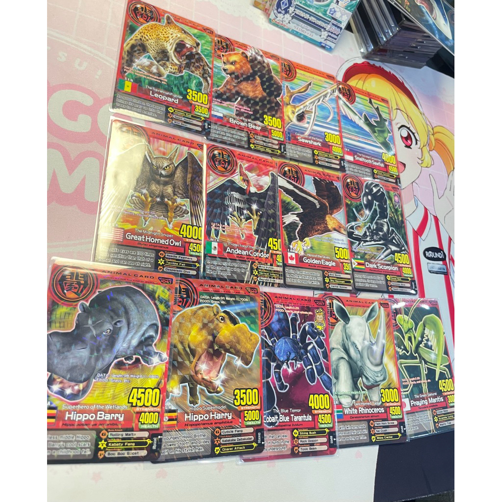 Animal Kaiser animal cards Kartu V3 gen 3