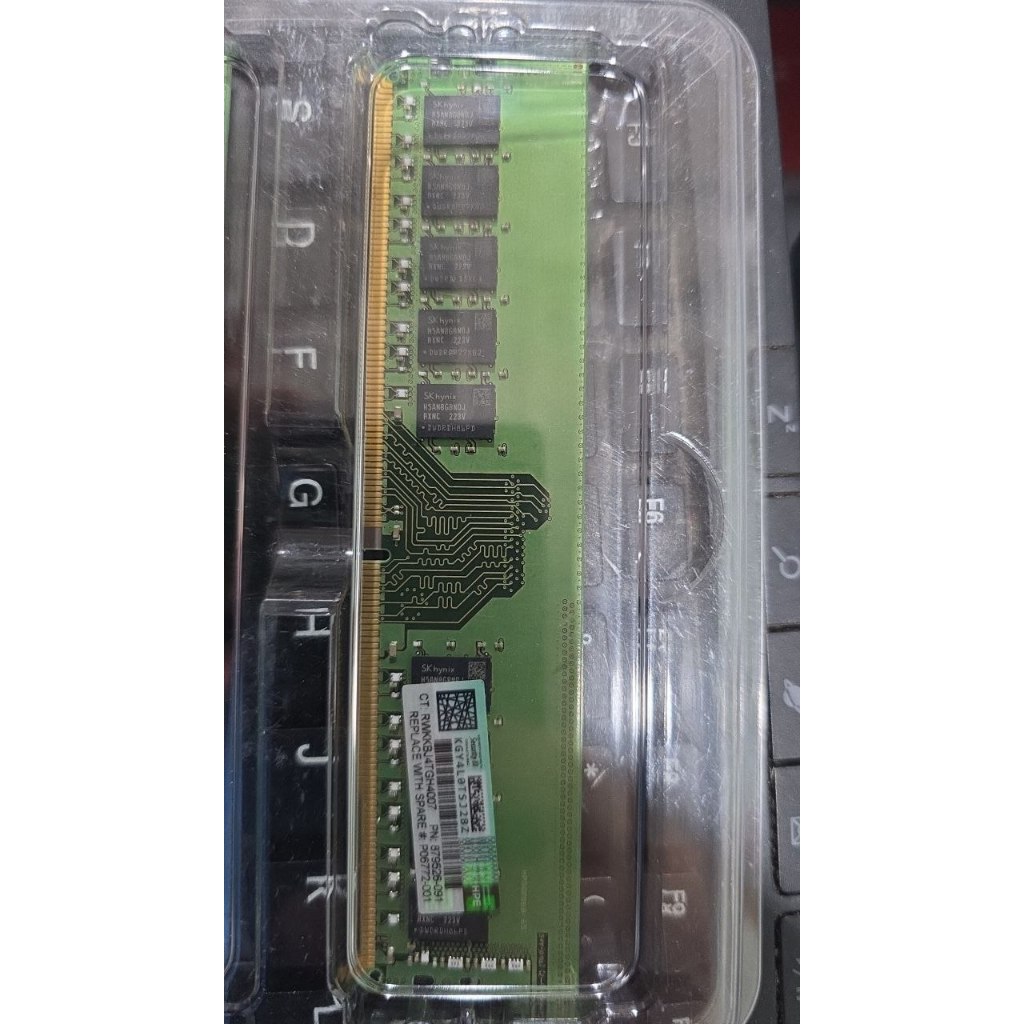 Ram HPE DDR4 8GB ECC - Ram Server HP 8GB 3200mhz