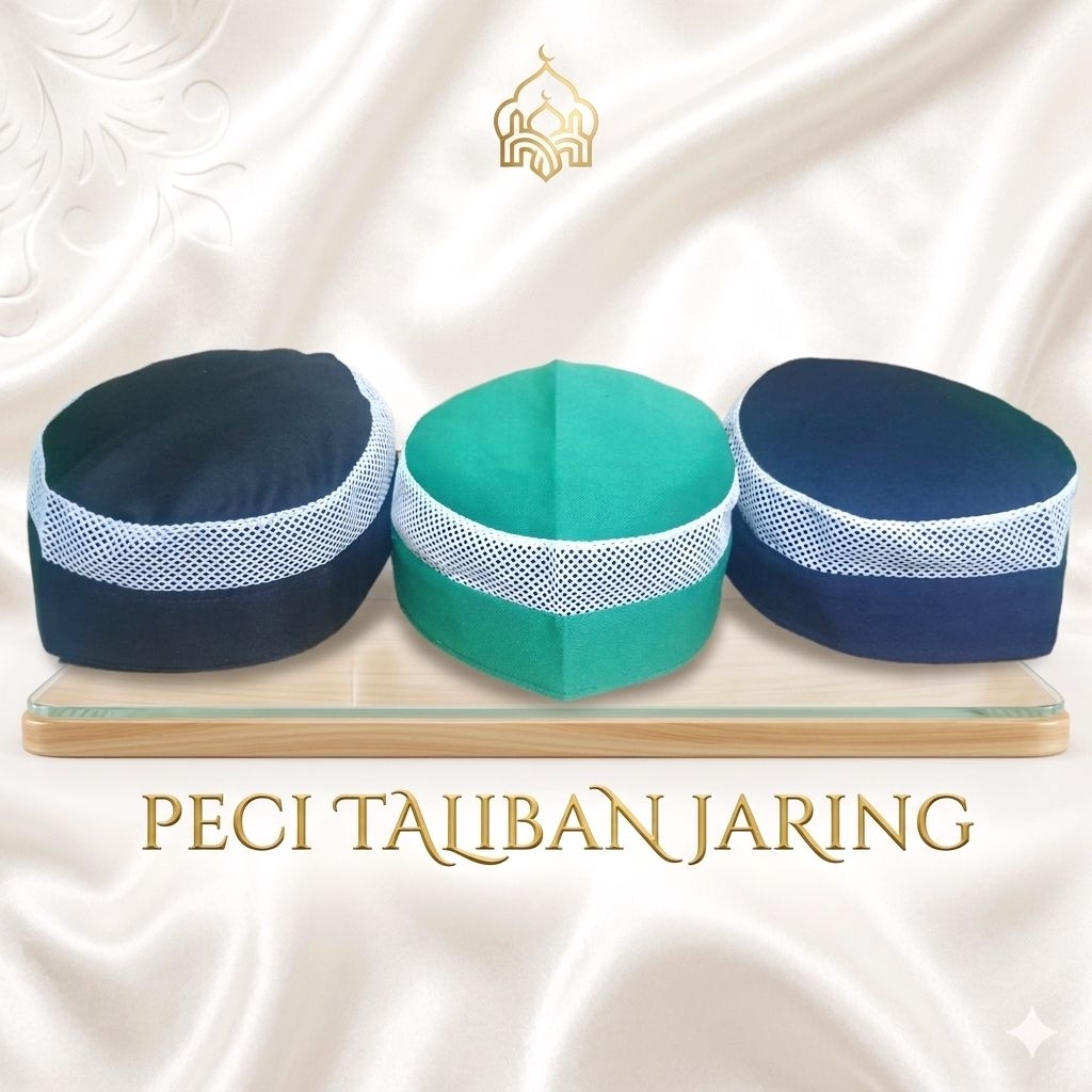 Peci Kopiah Haji TALIBAN JARING AC Murah