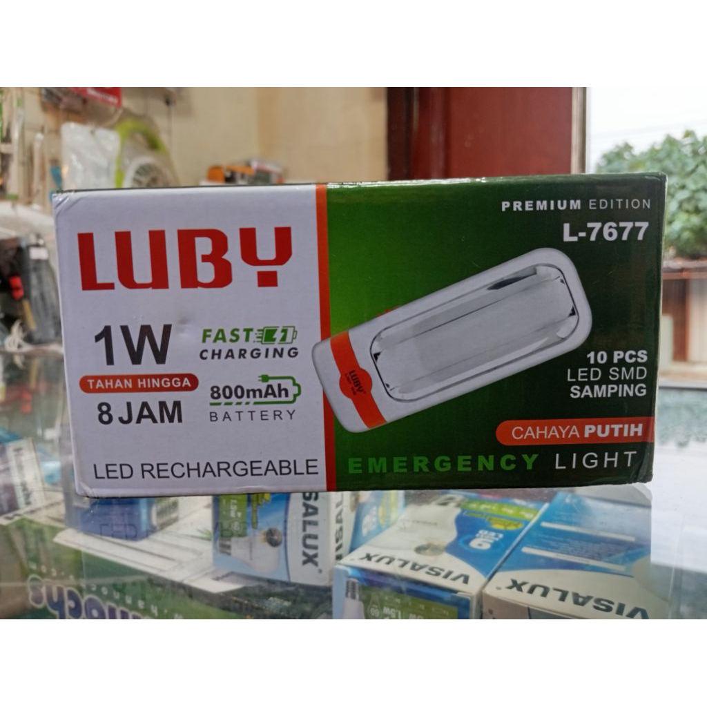 LAMPU SENTER EMERGENCY LUBY