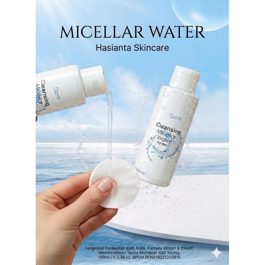 Micelar water Hasianta skincare