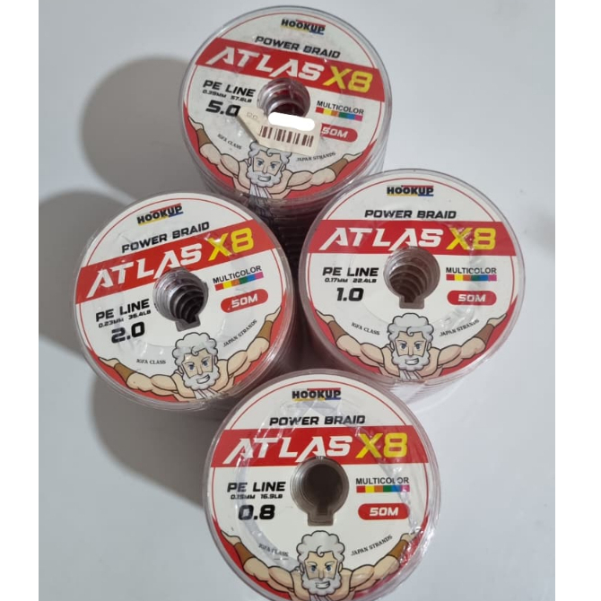 SENAR PE ATLAS X8 | SENAR PANCING