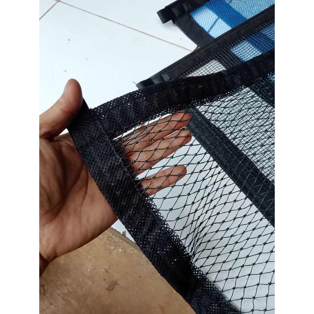 3x2 meter Jaring tutup kolam ikan koi/lele/nila/ikan hias tutup kolam ternak ikan budidaya ikan jari