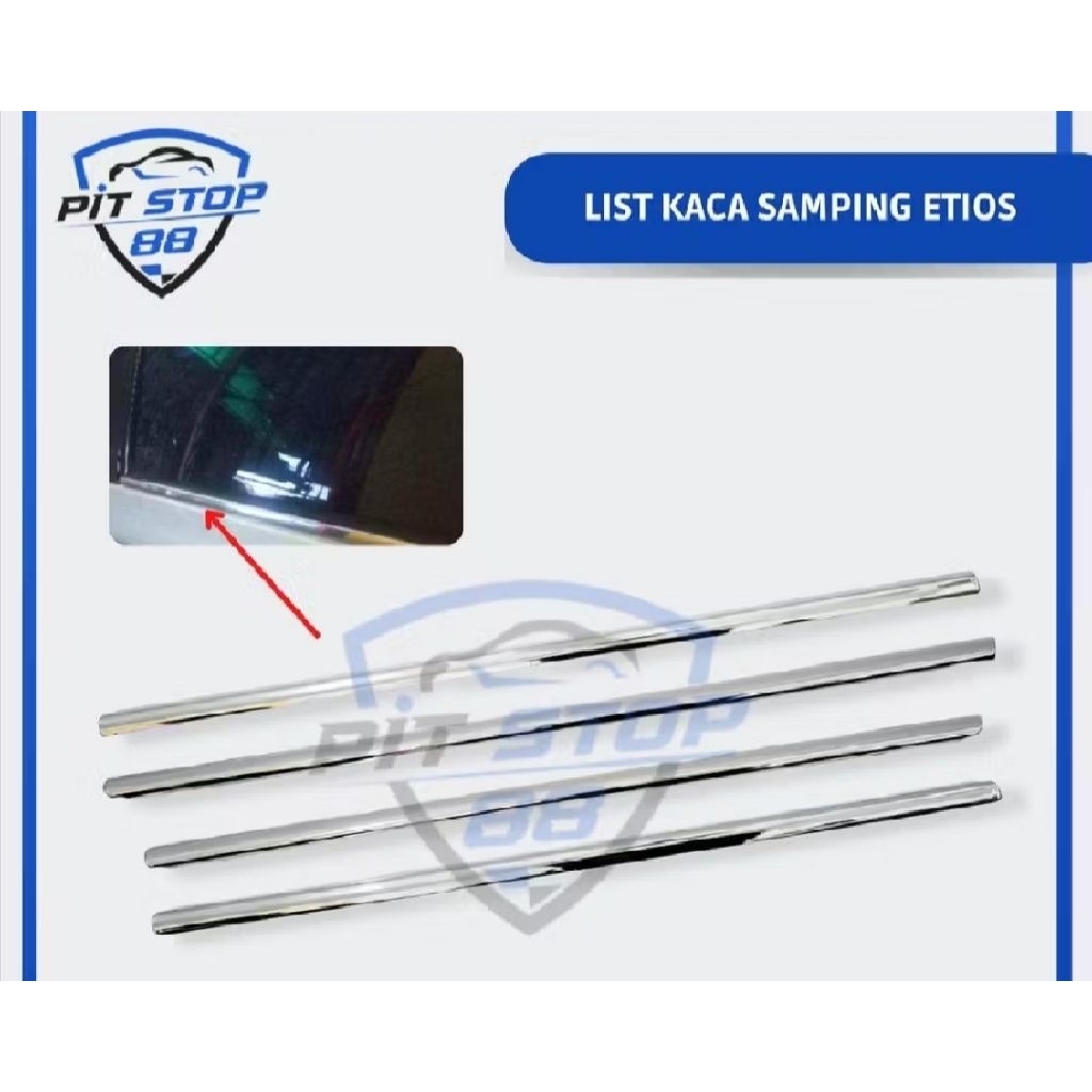 Lis Kaca Samping Mobil Etios