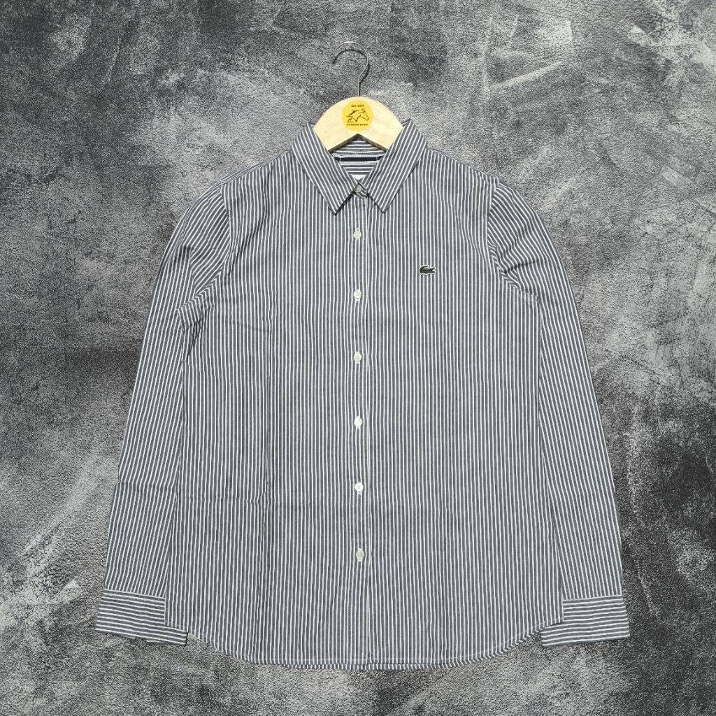 Kemeja Stripe Lacoste