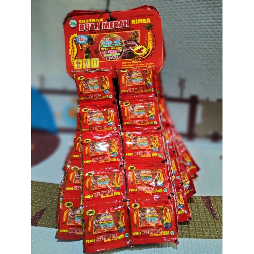 Kapsul Buah Merah Rimba