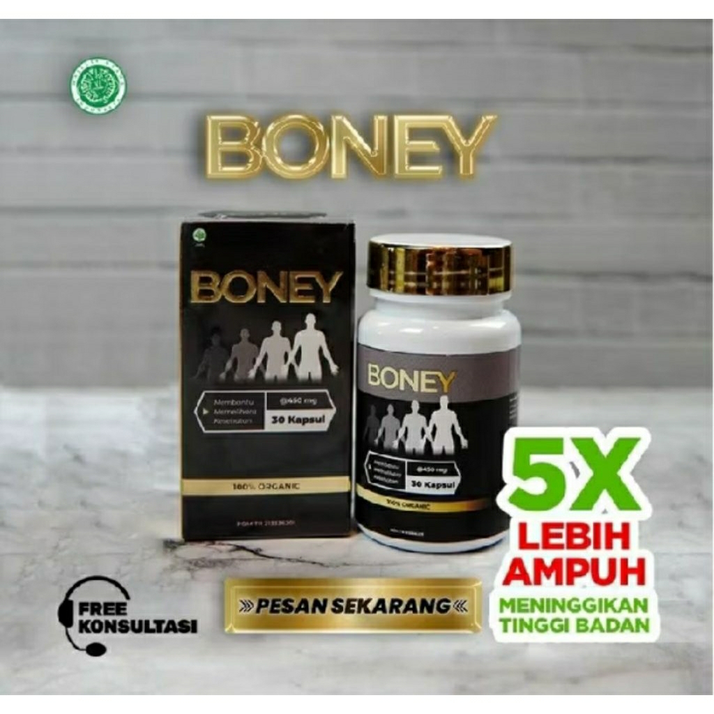 kapsul herbal Boney peninggi badan terbaik Boney