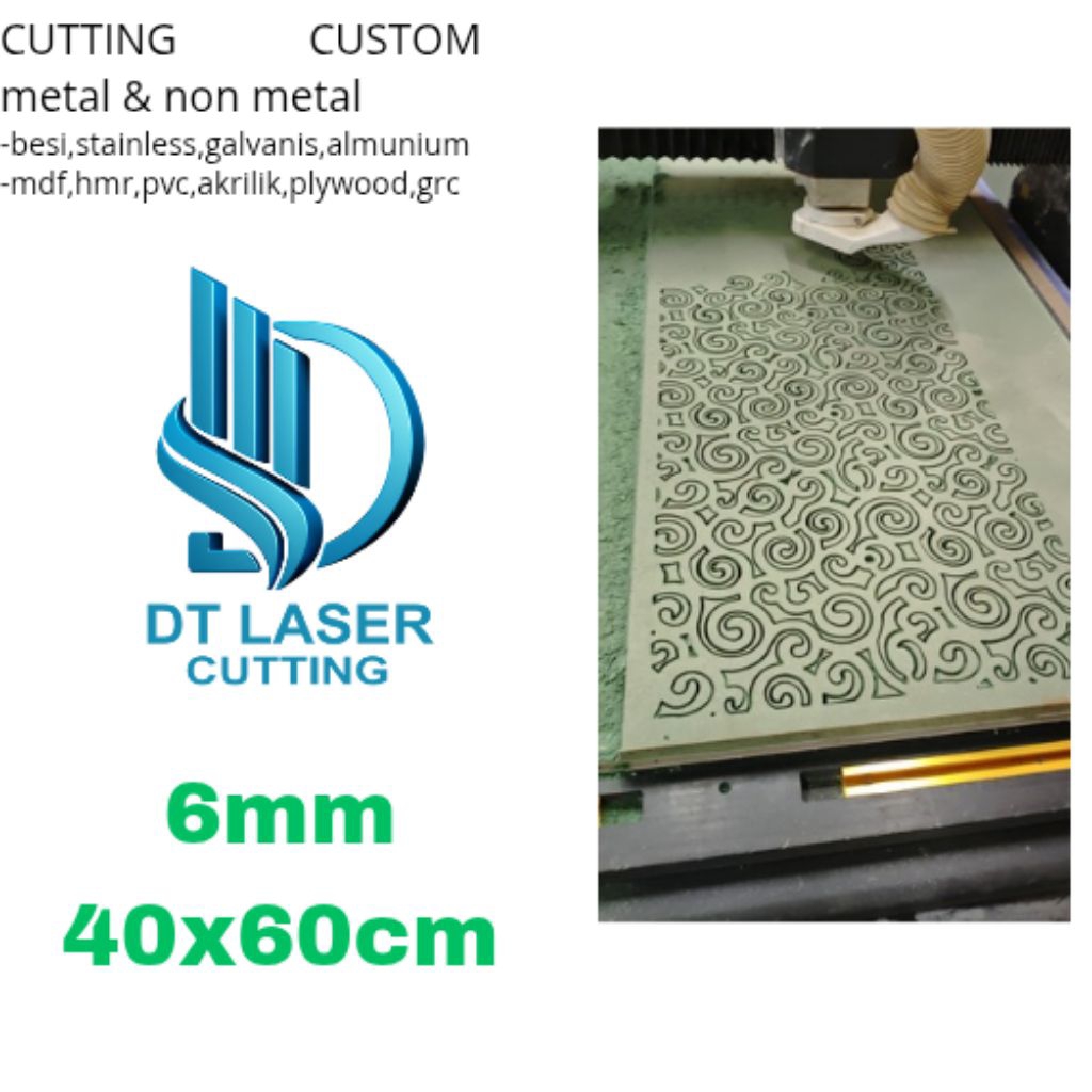 HMR Laser Cutting 40x60cm Laser Cutting HMR Laser Cutting MDF