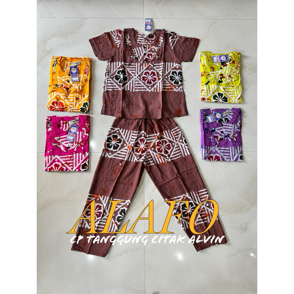 BAJU TIDUR NYAMAN CP TANGGUNG BATIK ALVIN CITAK