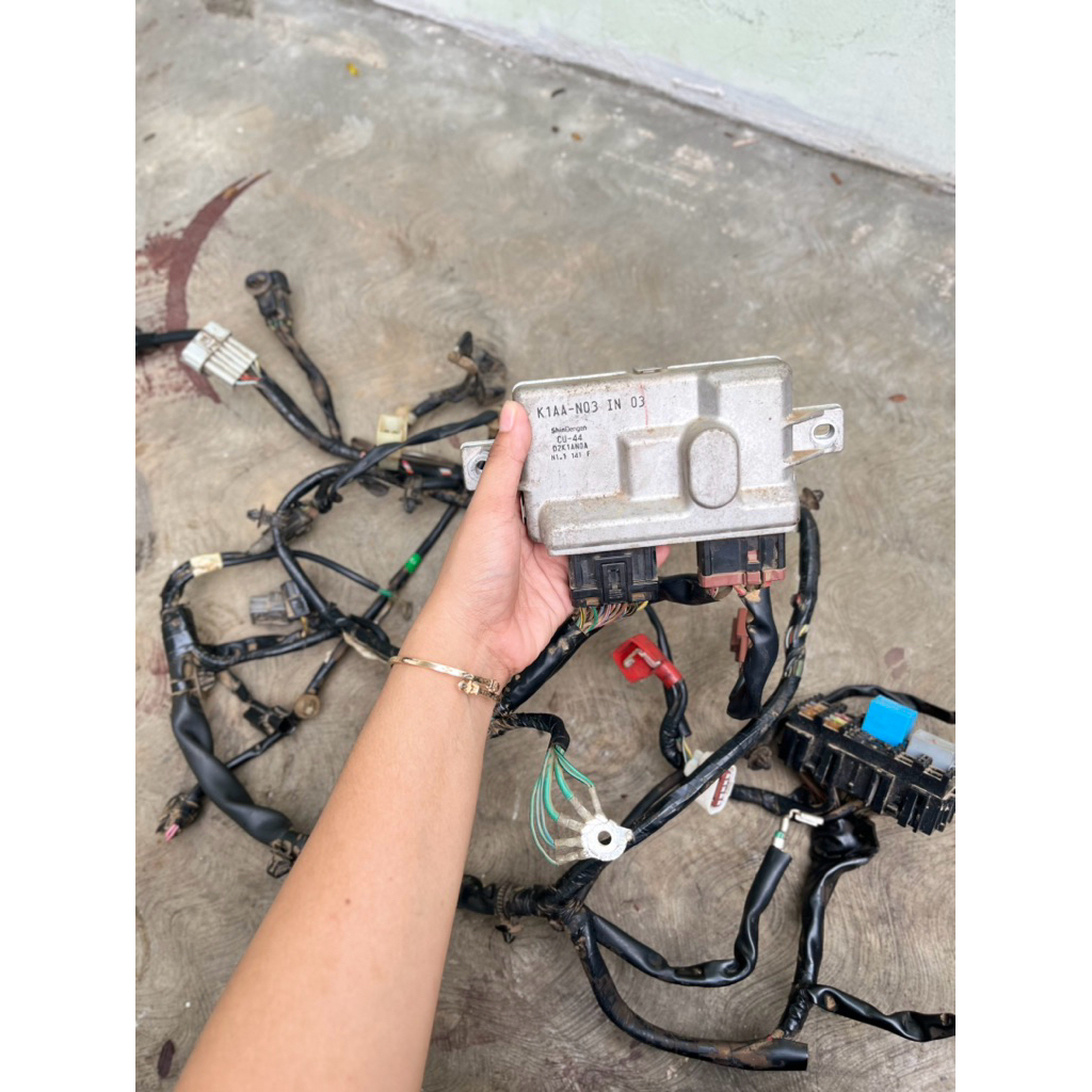 ECU set kabel body set rumah sikring beat deluxe Original copotan
