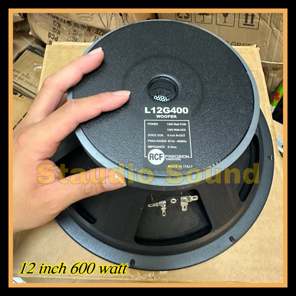 speaker komponen rcf l12g400 12 inch speaker L12 G400