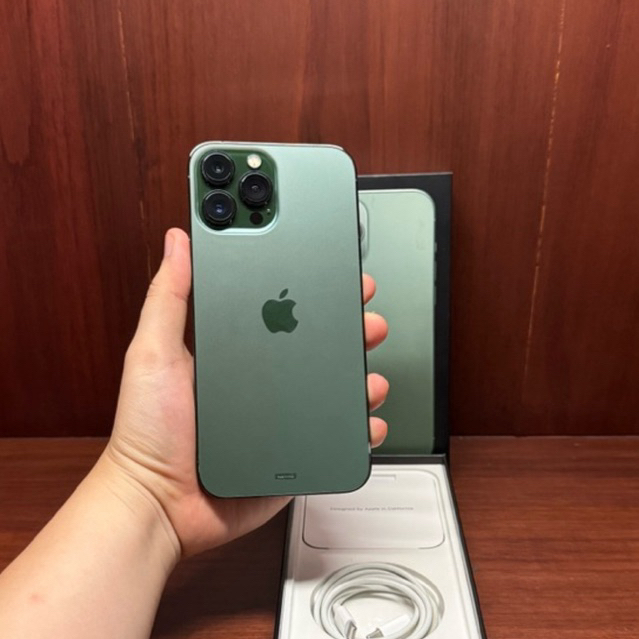 iPhone 13 Pro Max 256Gb Green ex Garansi Resmi Mulus