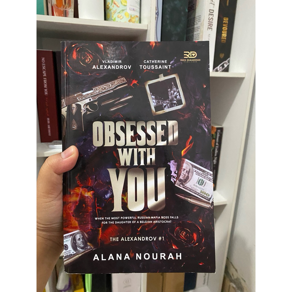 Preloved Obsessed With You by Alananourah - Novel Soft Cover - Original 100%