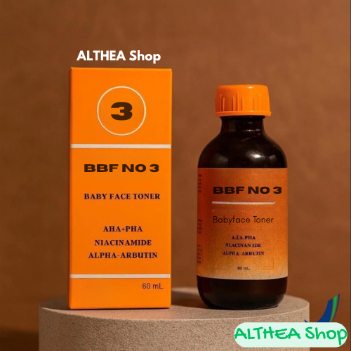 TONER RDL NO 2 & 3 ORIGINAL BABY FACE Toner (AHA PHA Niacinamide Alpha Arbutin) - untuk flek dan jer