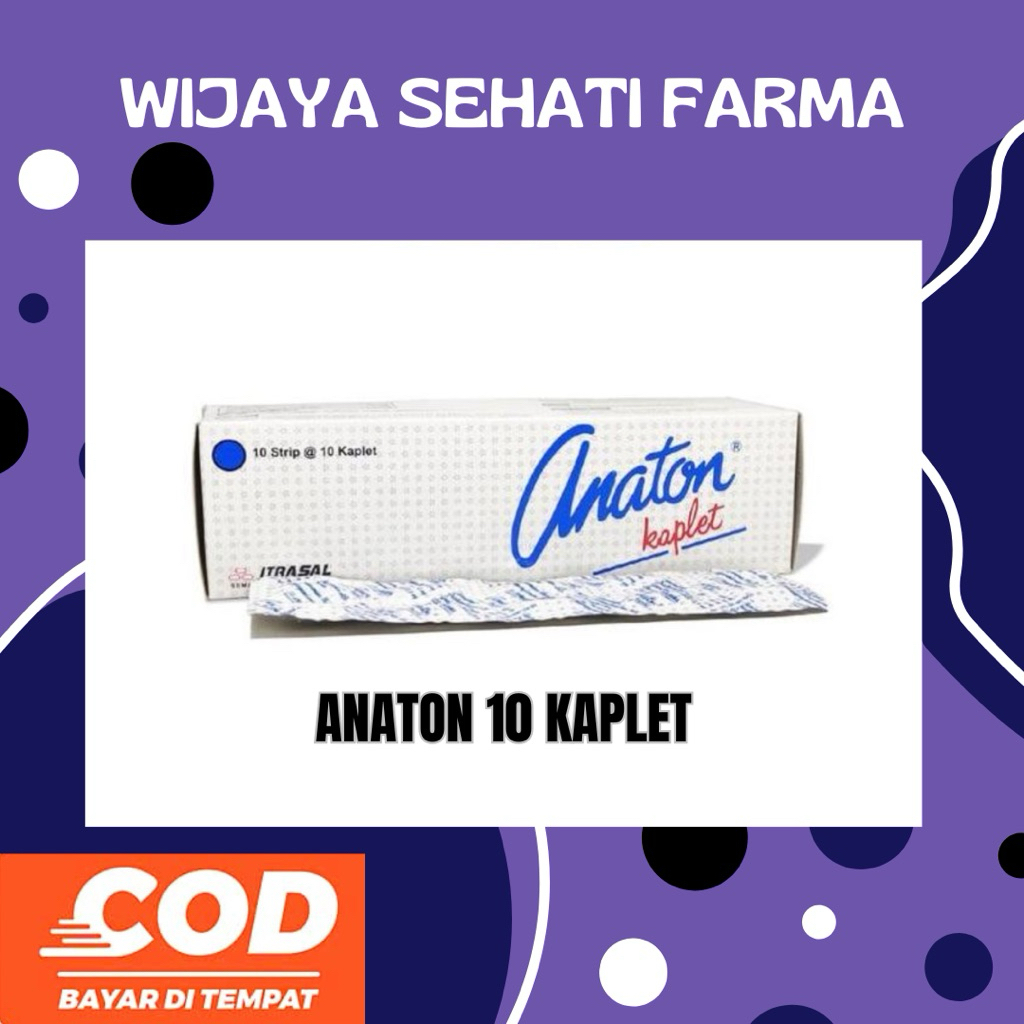 ANATON untuk Meriang Flu Batuk 1 strip @10 tablet