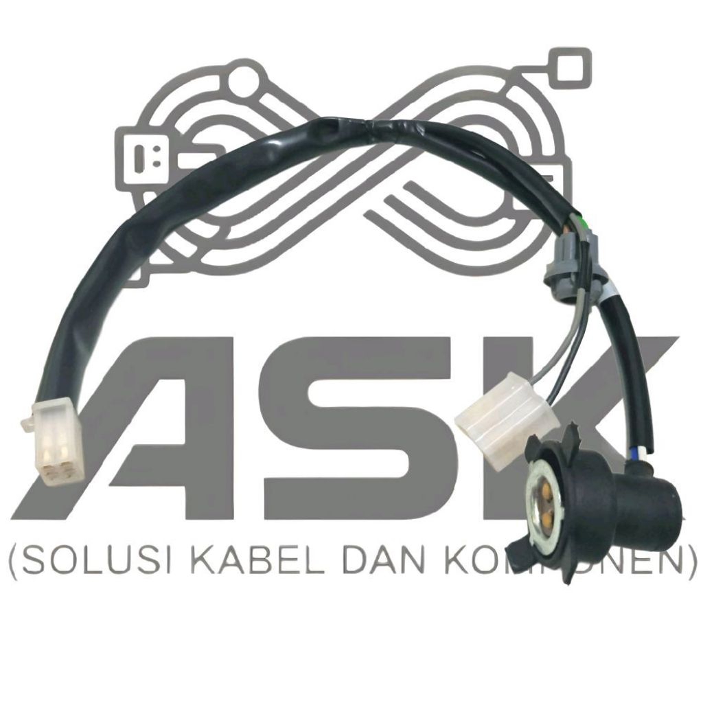 Soket Fitting Lampu Depan Honda Scoopy