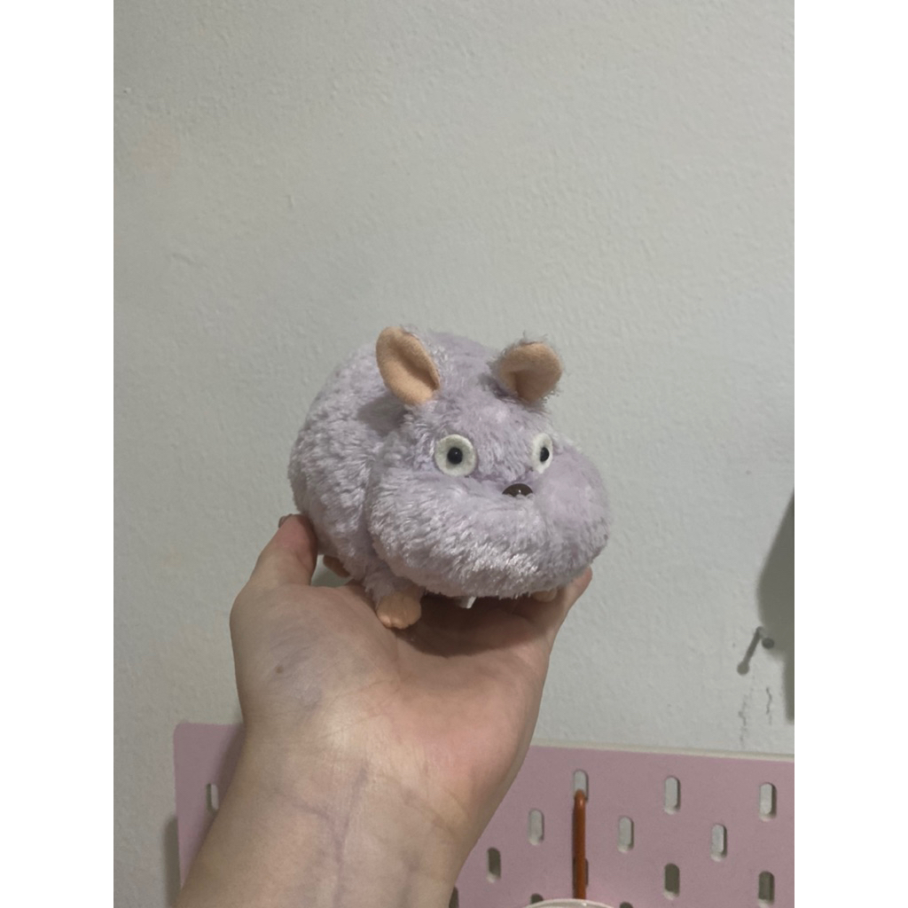 preloved plushie boneka baby boh mouse spirited away studio ghibli sun arrow