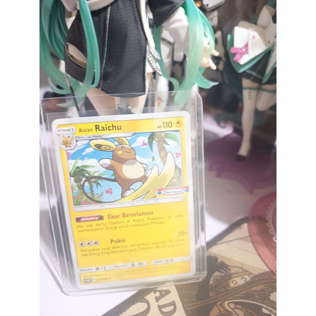 Alolan Raichu 032/SM-P Promo Indomaret - Pokemon TCG Indonesia