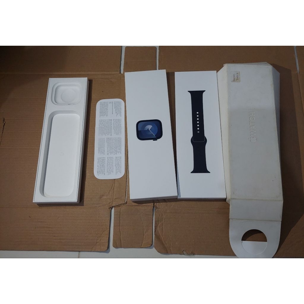DUS BOX APPLE WATCH SERIES 9 45 MM MIDNIGHT ORI COPOTAN IBOX