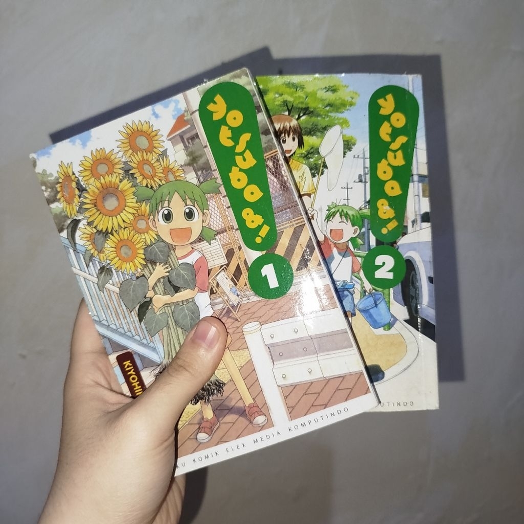 Komik Yotsuba vol 1 2 set kolpri edisi bookpaper