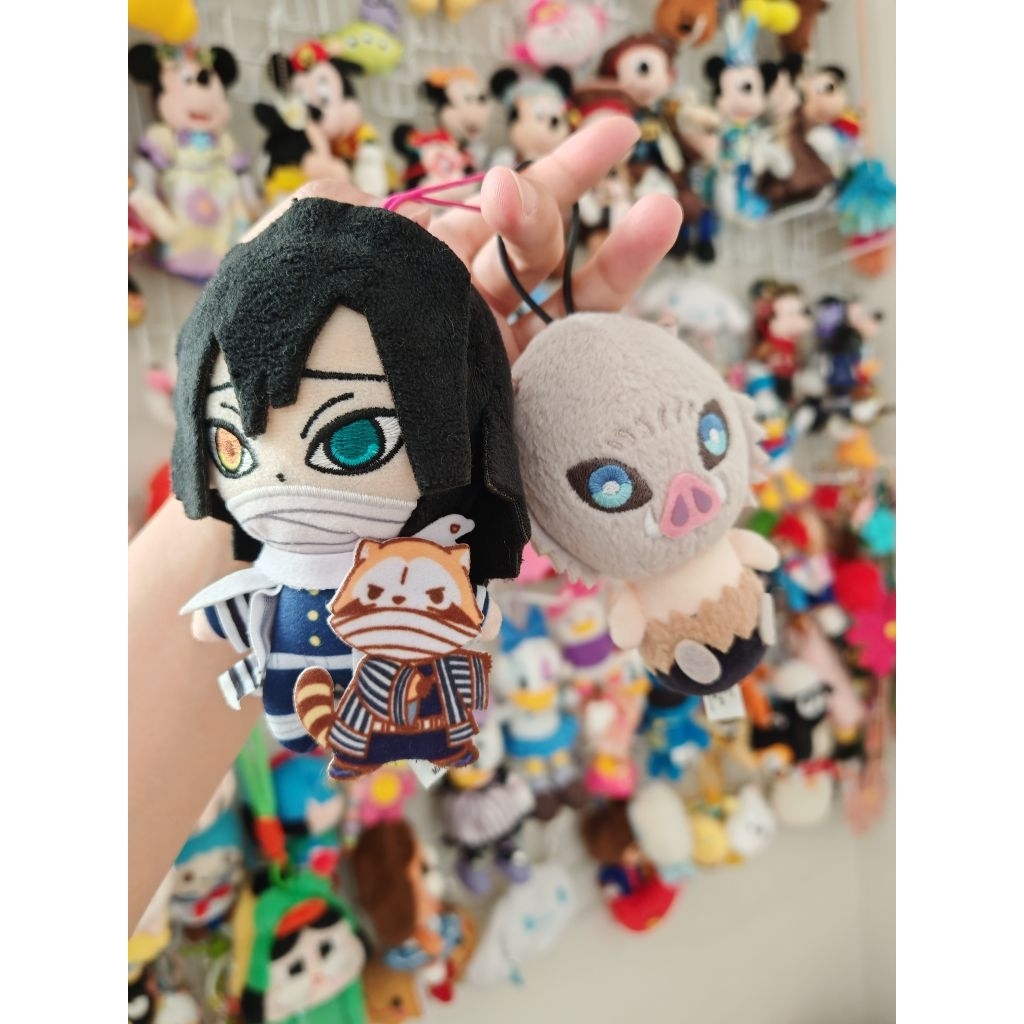 Ganci Boneka Demon Inosuke Obanai Iguro Sega Banpresto Preloved